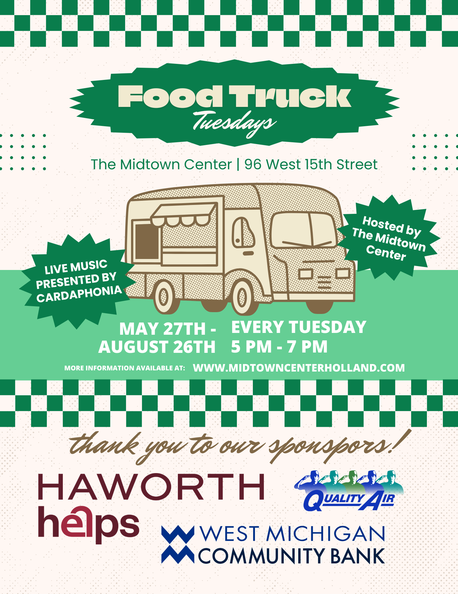 2025 Food Truck Tuesday Poster